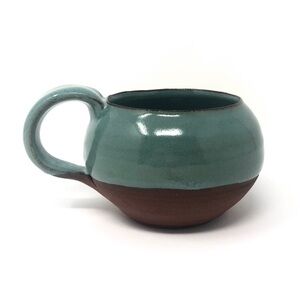 Handcrafted studio art pottery mug